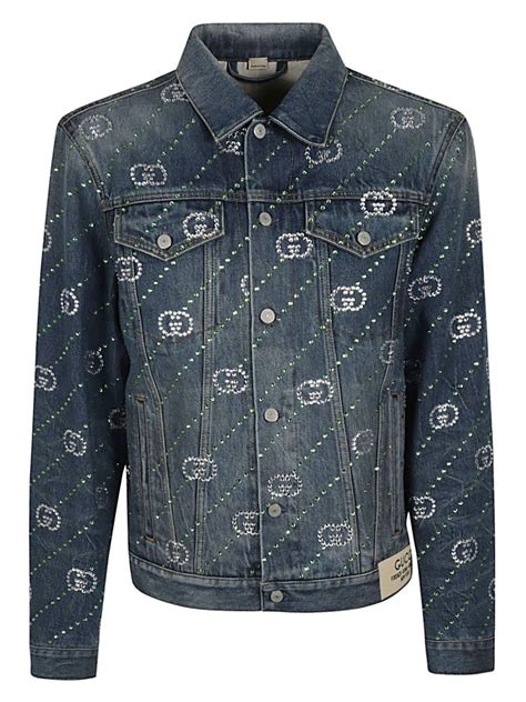 gucci denim jacket|Gucci denim jacket vintage.